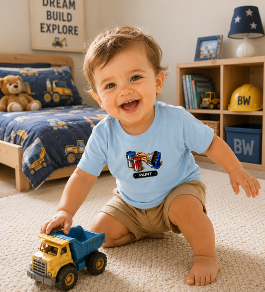 Baby "PAINT" t-shirt